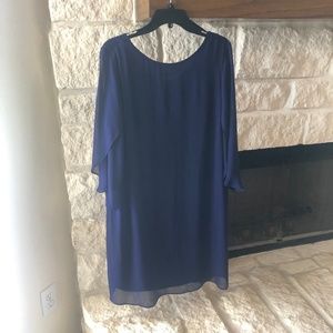 Style & Co Navy Dress